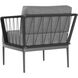 Catania Dark Grey / Copacabana Grey Outdoor Armchair